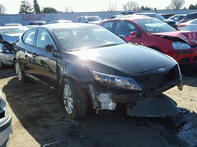 5XXGN4A77EG327911 - 2014 KIA OPTIMA EX BLACK photo 1