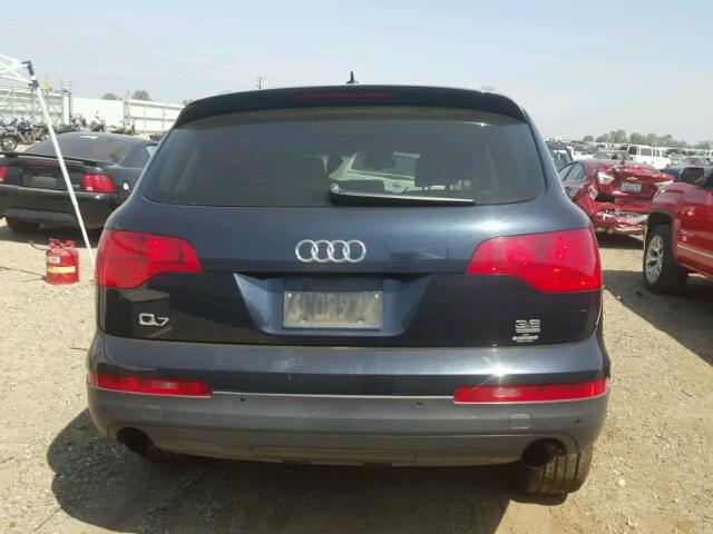 WA1AY74L59D013885 - 2009 AUDI Q7 3.6 QUA BLUE photo 10