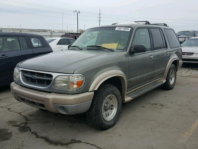 1FMZU34E2XZA33991 - 1999 FORD EXPLORER GRAY photo 2