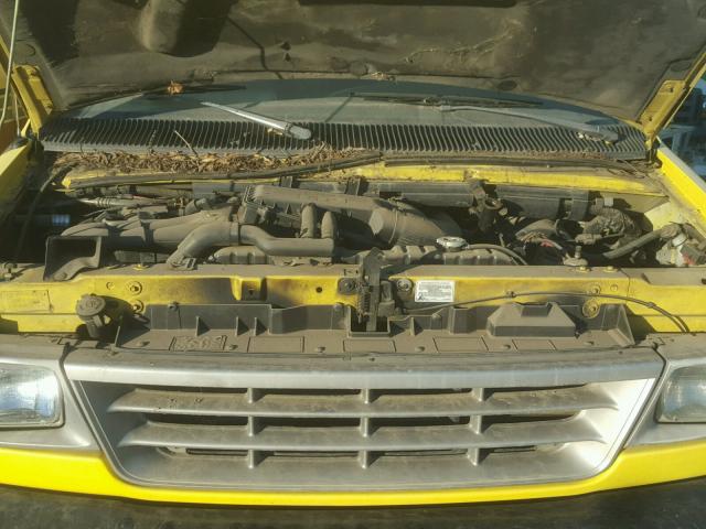 1FDKE37G3PHA56746 - 1993 FORD ECONOLINE YELLOW photo 7