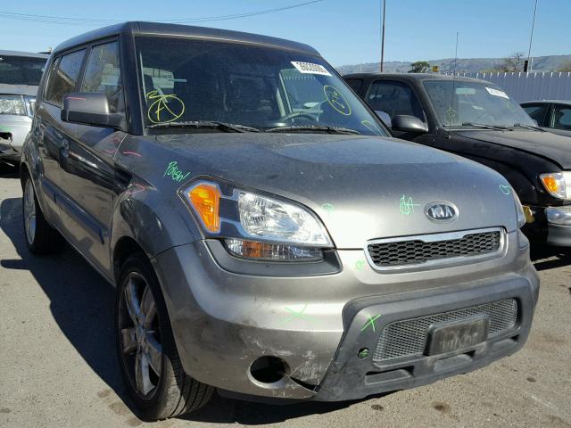 KNDJT2A25A7162237 - 2010 KIA SOUL + GRAY photo 1