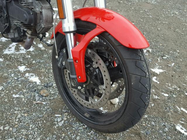 ZDM1RADM17B099265 - 2007 DUCATI MONSTER 69 RED photo 9