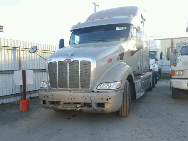 1XP7D49X58D751088 - 2008 PETERBILT 387 GOLD photo 2