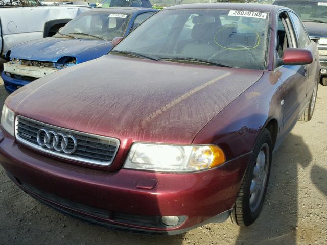 WAUED28D9XA268219 - 1999 AUDI A4 2.8 QUA RED photo 2