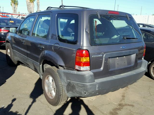 1FMYU02113KD08585 - 2003 FORD ESCAPE XLS GRAY photo 3