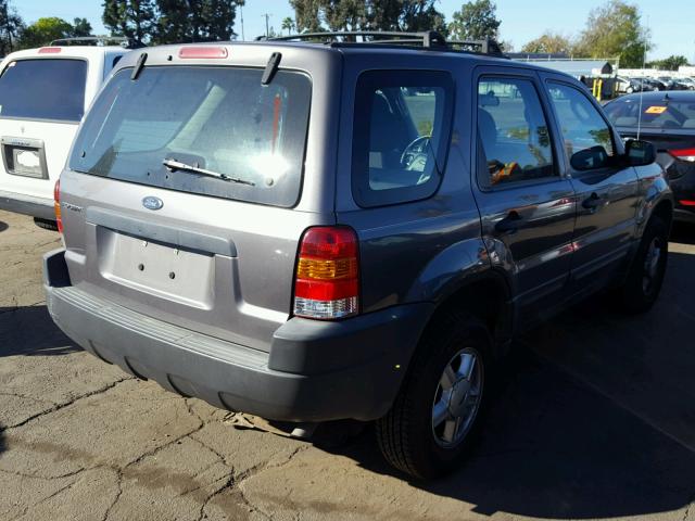 1FMYU02113KD08585 - 2003 FORD ESCAPE XLS GRAY photo 4