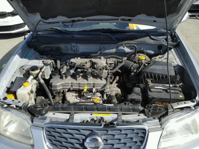 3N1CB51D53L781811 - 2003 NISSAN SENTRA XE SILVER photo 7