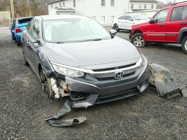 2HGFC1F36GH643436 - 2016 HONDA CIVIC EX ნაცრისფერი ფოტო 1