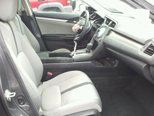 2HGFC1F36GH643436 - 2016 HONDA CIVIC EX ნაცრისფერი ფოტო 5