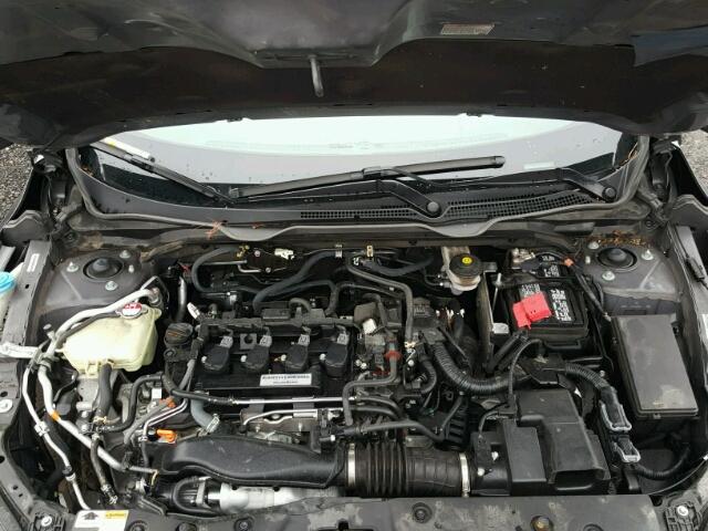 2HGFC1F36GH643436 - 2016 HONDA CIVIC EX ნაცრისფერი ფოტო 7