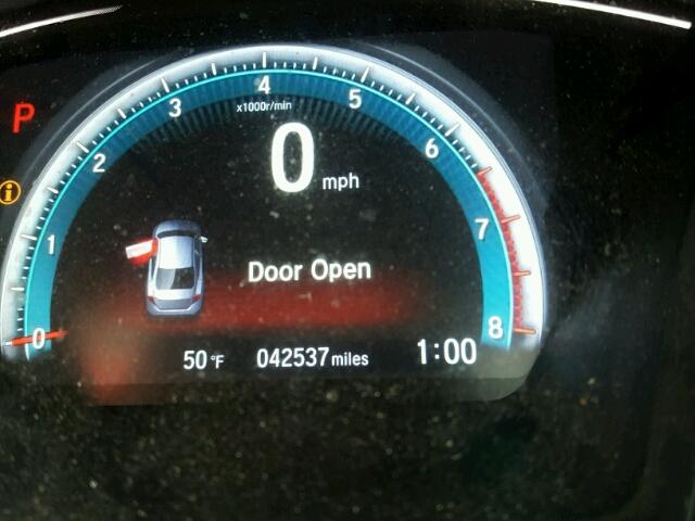 2HGFC1F36GH643436 - 2016 HONDA CIVIC EX ნაცრისფერი ფოტო 8