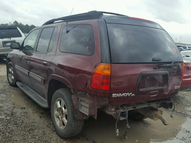 1GKES16S536212994 - 2003 GMC ENVOY XL MAROON photo 3