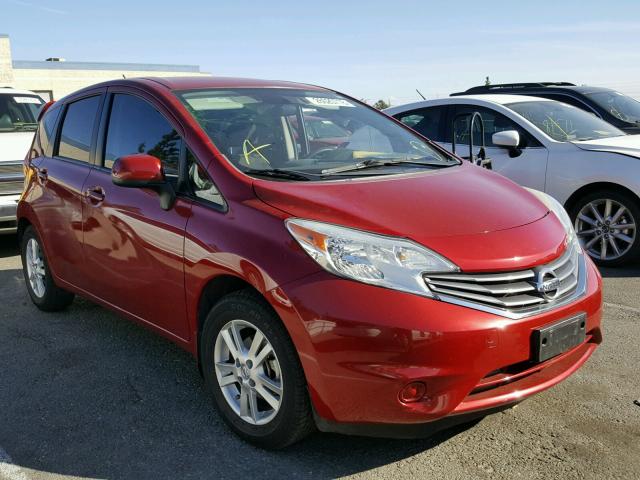 3N1CE2CP1EL399713 - 2014 NISSAN VERSA NOTE RED photo 1