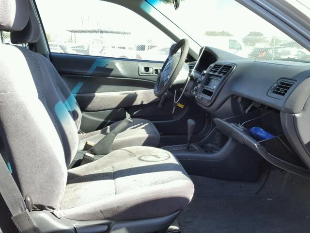 1HGEJ6226YL073938 - 2000 HONDA CIVIC DX SILVER photo 5