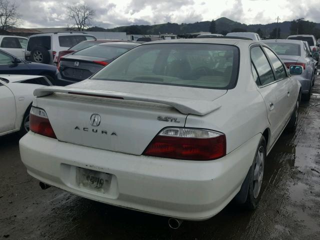 19UUA56653A048326 - 2003 ACURA 3.2TL WHITE photo 4