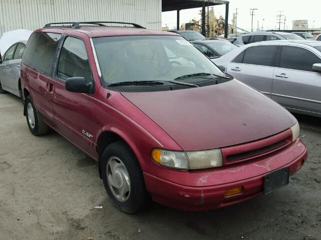 4N2DN11W4PD810839 - 1993 NISSAN QUEST GXE RED photo 1