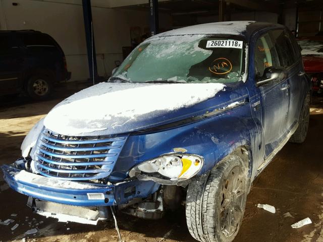 3A8FY58B88T152783 - 2008 CHRYSLER PT CRUISER BLUE photo 2