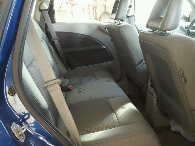 3A8FY58B88T152783 - 2008 CHRYSLER PT CRUISER BLUE photo 6