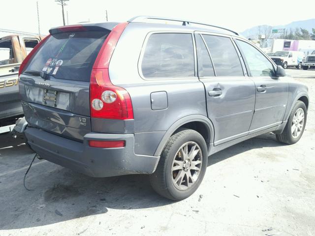 YV1CZ852751189530 - 2005 VOLVO XC90 V8 GRAY photo 4