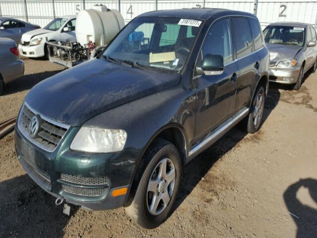 WVGZG77L86D009182 - 2006 VOLKSWAGEN TOUAREG 3. GREEN photo 2