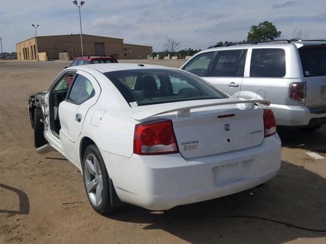 2B3CA9CV4AH316750 - 2010 DODGE CHARGER RA WHITE photo 3