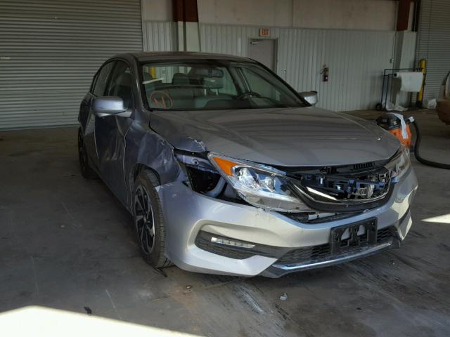 1HGCR3F81GA019003 - 2016 HONDA ACCORD EXL SILVER photo 1