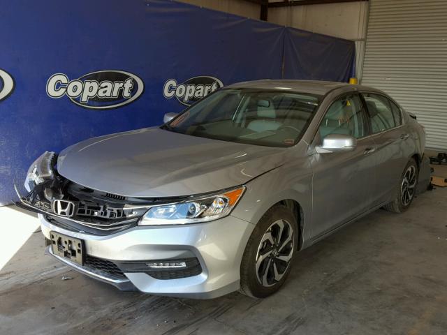 1HGCR3F81GA019003 - 2016 HONDA ACCORD EXL SILVER photo 2