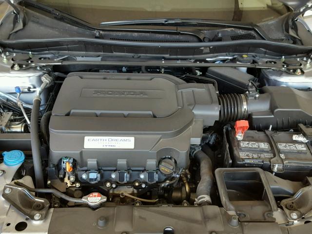 1HGCR3F81GA019003 - 2016 HONDA ACCORD EXL SILVER photo 7