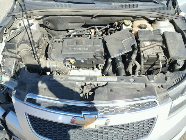 1G1PH5S93B7218405 - 2011 CHEVROLET CRUZE LTZ SILVER photo 7