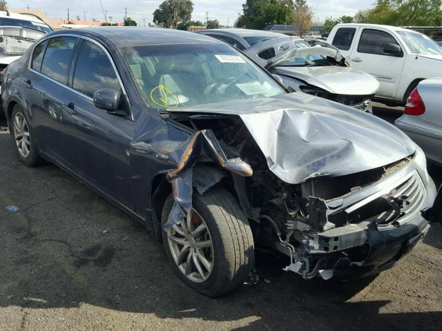 JNKBV61E48M223815 - 2008 INFINITI G35 GRAY photo 1