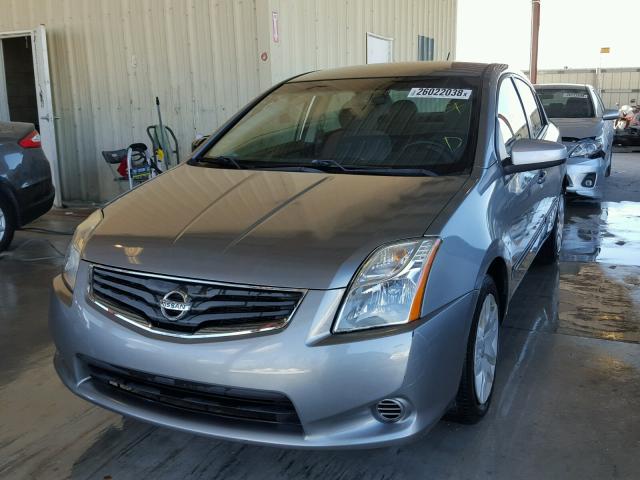 3N1AB6AP3CL681102 - 2012 NISSAN SENTRA 2.0 GRAY photo 2