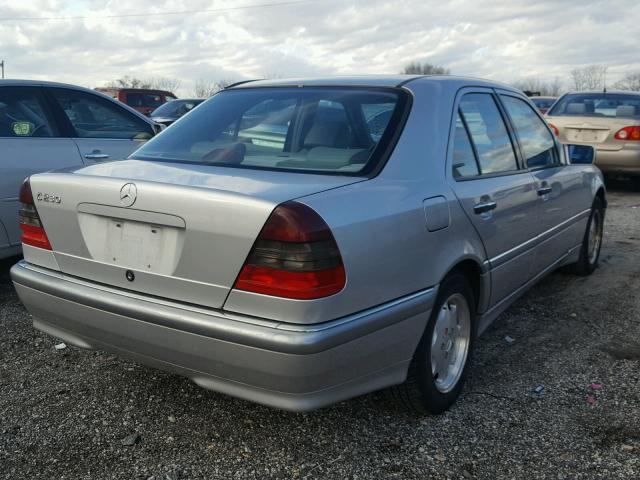 WDBHA23G2WA617938 - 1998 MERCEDES-BENZ C 230 SILVER photo 4