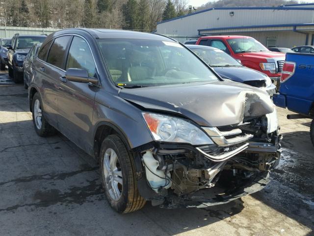 5J6RE4H78AL054805 - 2010 HONDA CR-V EXL GRAY photo 1