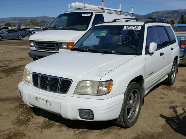 JF1SF656X2H732122 - 2002 SUBARU FORESTER S Ağ foto 2