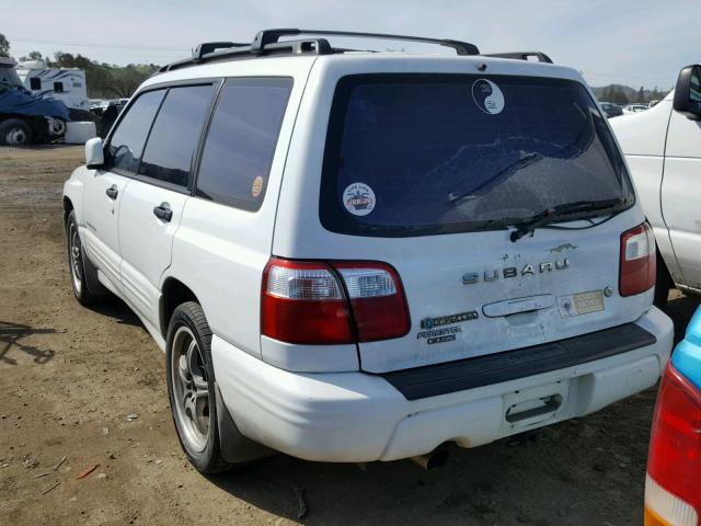 JF1SF656X2H732122 - 2002 SUBARU FORESTER S Ağ foto 3