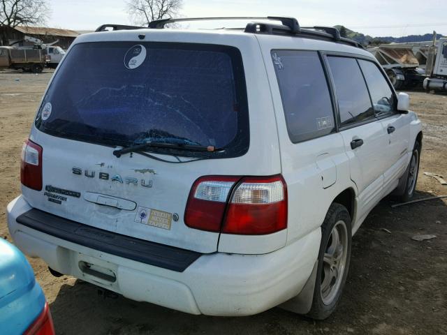 JF1SF656X2H732122 - 2002 SUBARU FORESTER S Ağ foto 4