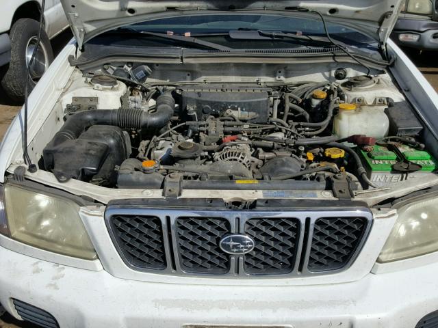 JF1SF656X2H732122 - 2002 SUBARU FORESTER S Ağ foto 7