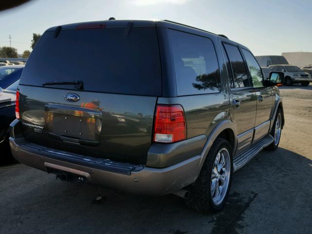 1FMPU17L94LB77302 - 2004 FORD EXPEDITION GREEN photo 4