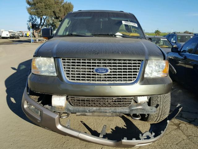 1FMPU17L94LB77302 - 2004 FORD EXPEDITION GREEN photo 9