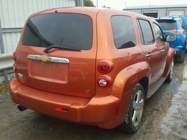 3GNDA53P88S619364 - 2008 CHEVROLET HHR LT ORANGE photo 4