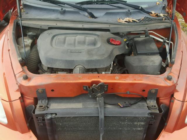 3GNDA53P88S619364 - 2008 CHEVROLET HHR LT ORANGE photo 7