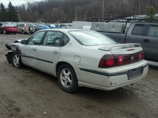 2G1WH52K139179523 - 2003 CHEVROLET IMPALA LS WHITE photo 3