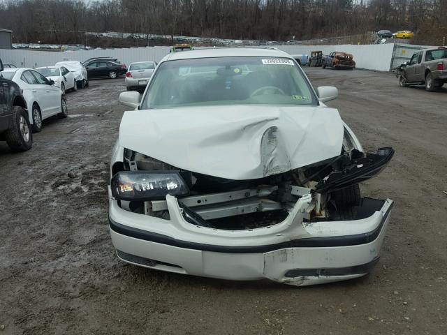 2G1WH52K139179523 - 2003 CHEVROLET IMPALA LS WHITE photo 9