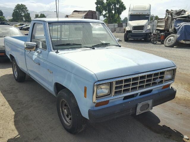 1FTBR10A4EUD38305 - 1984 FORD RANGER BLUE photo 1