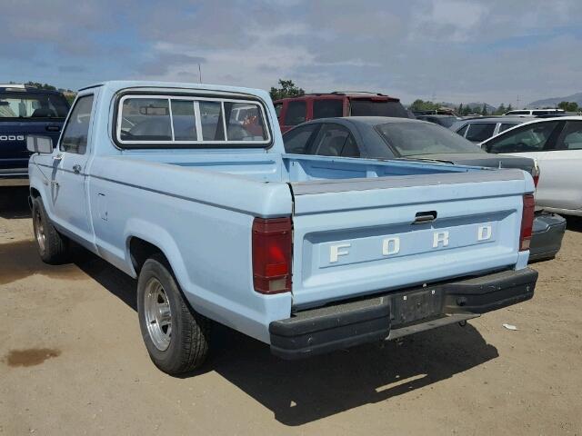 1FTBR10A4EUD38305 - 1984 FORD RANGER BLUE photo 3