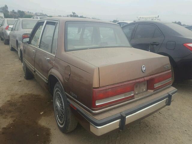 1G4HR54C7LH402075 - 1990 BUICK LESABRE LI BROWN photo 3