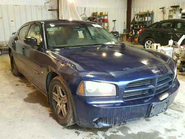 2B3KA43G96H490997 - 2006 DODGE CHARGER SE BLUE photo 1