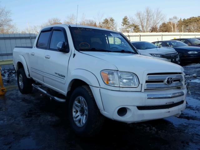 5TBDT44146S543837 - 2006 TOYOTA TUNDRA WHITE photo 1