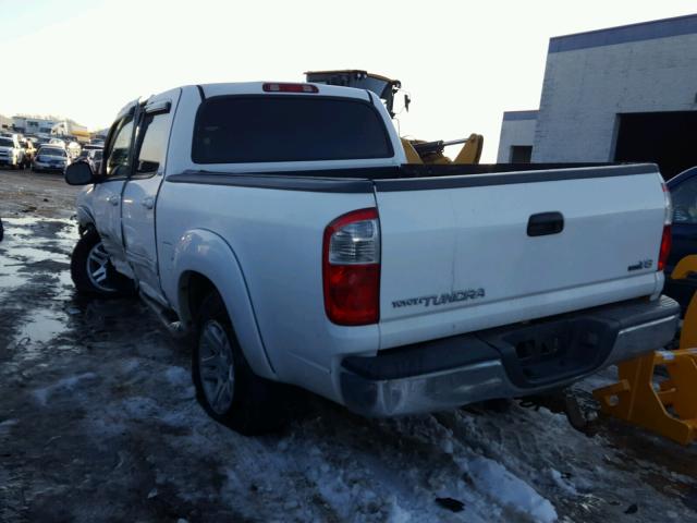 5TBDT44146S543837 - 2006 TOYOTA TUNDRA WHITE photo 3