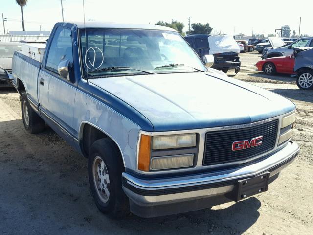 1GTDC14K5NZ501852 - 1992 GMC SIERRA C15 BLUE photo 1